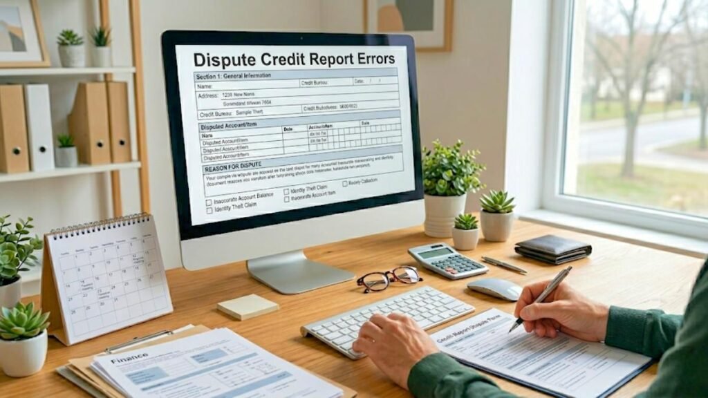 How to Dispute Credit Report Errors
