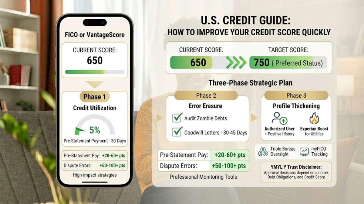How to Improve Your Credit Score Quickly